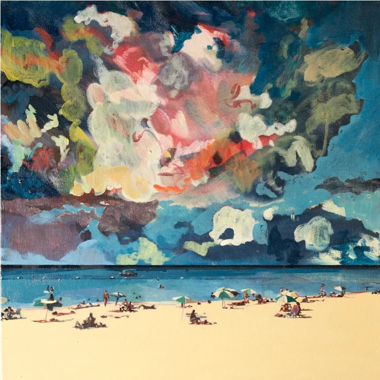The Stranger, 2011, oil on canvas, 16 x 16in.
