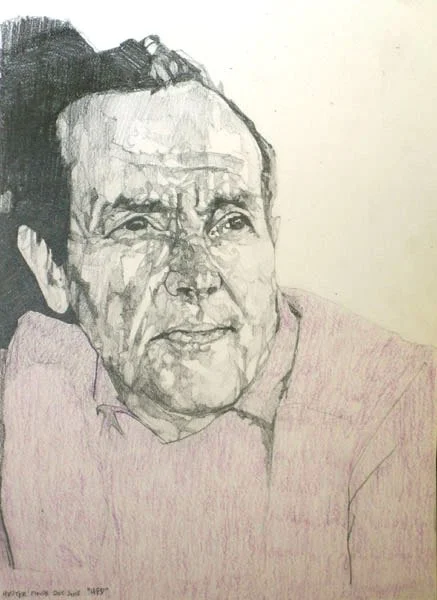 HFD, 2008, pencil on paper, 32.2 x 24.5cm.