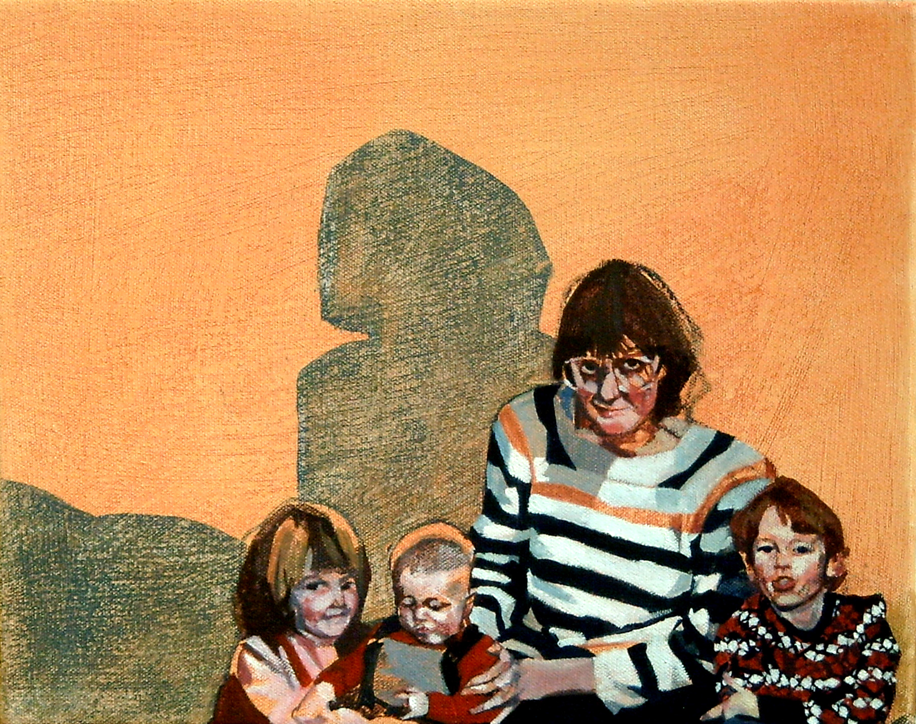 The Au-Pair, 2009, oil on canvas, 10 x 12in.