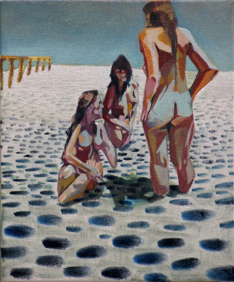 The Sirens, 2013, oil on canvas, 12 x 10in.