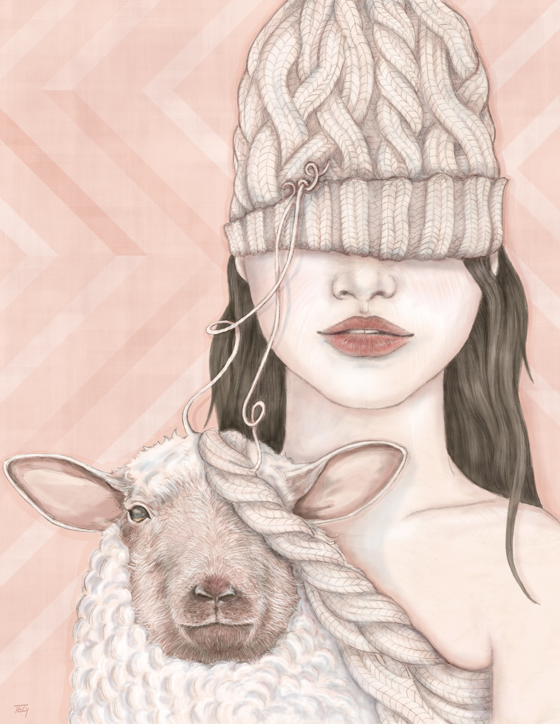 The Artisans - graphite & digital painting, 2015