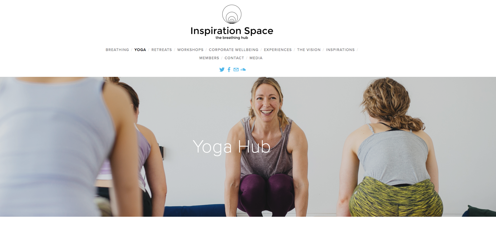 The new Inspiration Space website