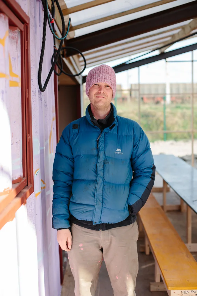 Richard, 37, Devon Carpenter volunteering in Dunkirk Camp for 5 days
