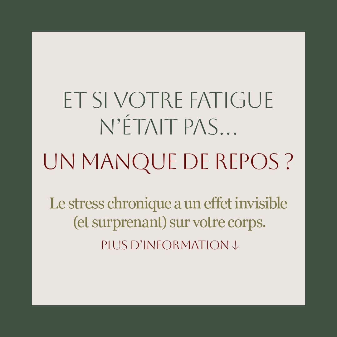 &laquo;&nbsp;Vous vous reposez. Mais votre corps, lui &mdash; pas vraiment.&nbsp;&raquo;

Le week-end arrive. Vous d&eacute;crochez.
Vous dormez plus longtemps. Vous ralentissez.
Et pourtant &mdash; quelque chose ne l&acirc;che pas vraiment.

Ce n&rs