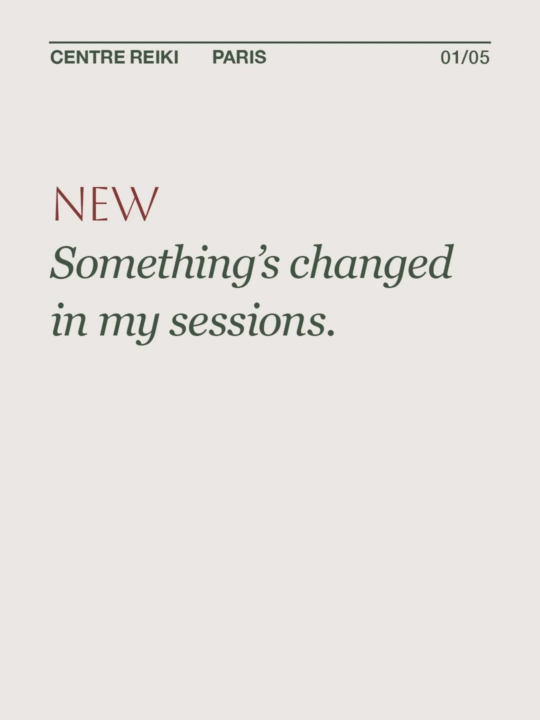 Something&rsquo;s changed in my sessions over the past few months.
I&rsquo;ve started combining Reiki with LaHoChi, an energy healing practice with its own tradition and its own feel. I didn&rsquo;t create it, I trained in it, the same way I trained 