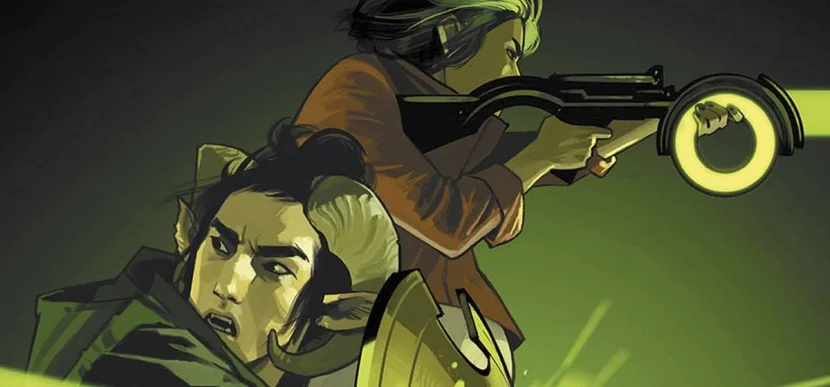 Saga Volume 7 cover art by Fiona Staples