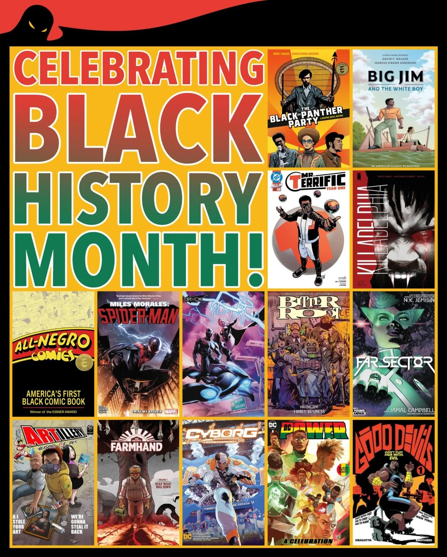 It is undeniable that Black creators have shaped the comic book industry with groundbreaking stories, iconic characters, and bold new visions that push the medium forward. Honoring their contributions isn&rsquo;t optional- it&rsquo;s essential to und