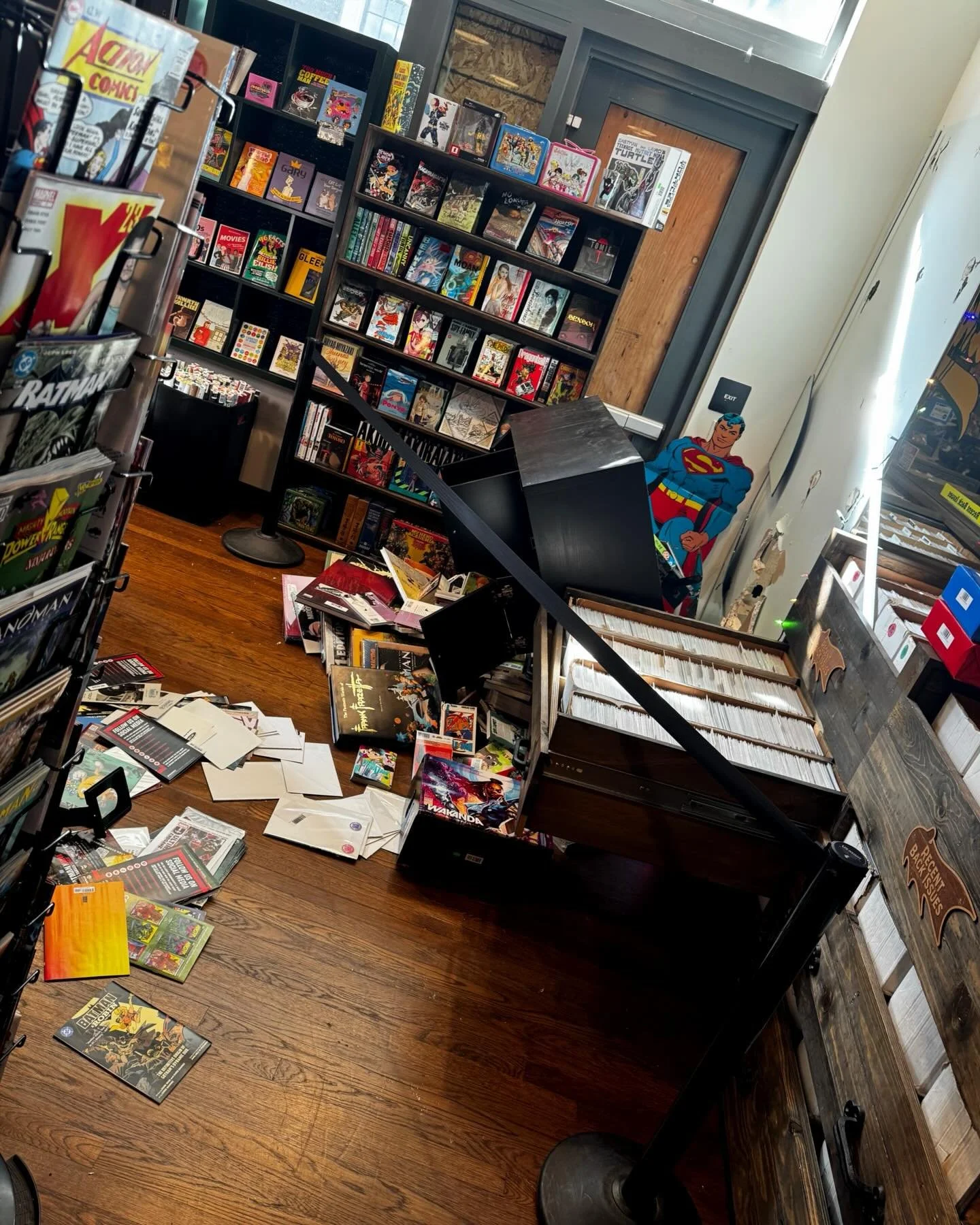 Pardon our dust! We&rsquo;ve been robbed! In probably the most insane way possible. We are still open during our usual store hours (11am to 7pm) 

Please send some extra good vibes our way 💖