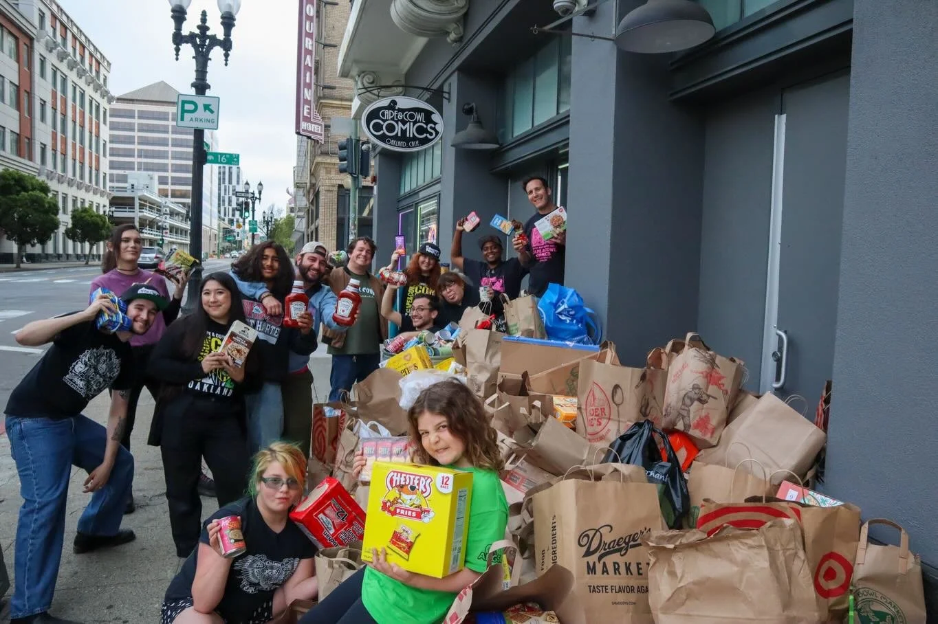 Jimminy Christmas. Now that is how you Free Comic Book Day! 

THANK YOU! First and foremost thank you to all of you who came out to celebrate with us! Special thank you to everyone who contributed to our food drive! This is by far the most food we&rs