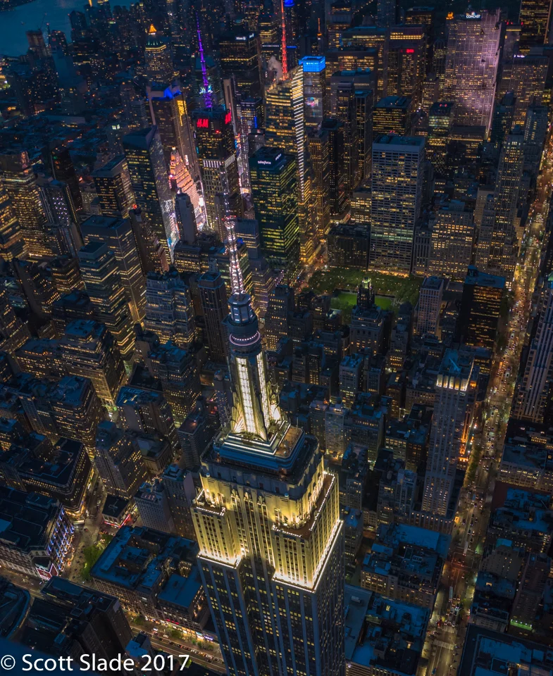 Empire State Building - Aerial Photography