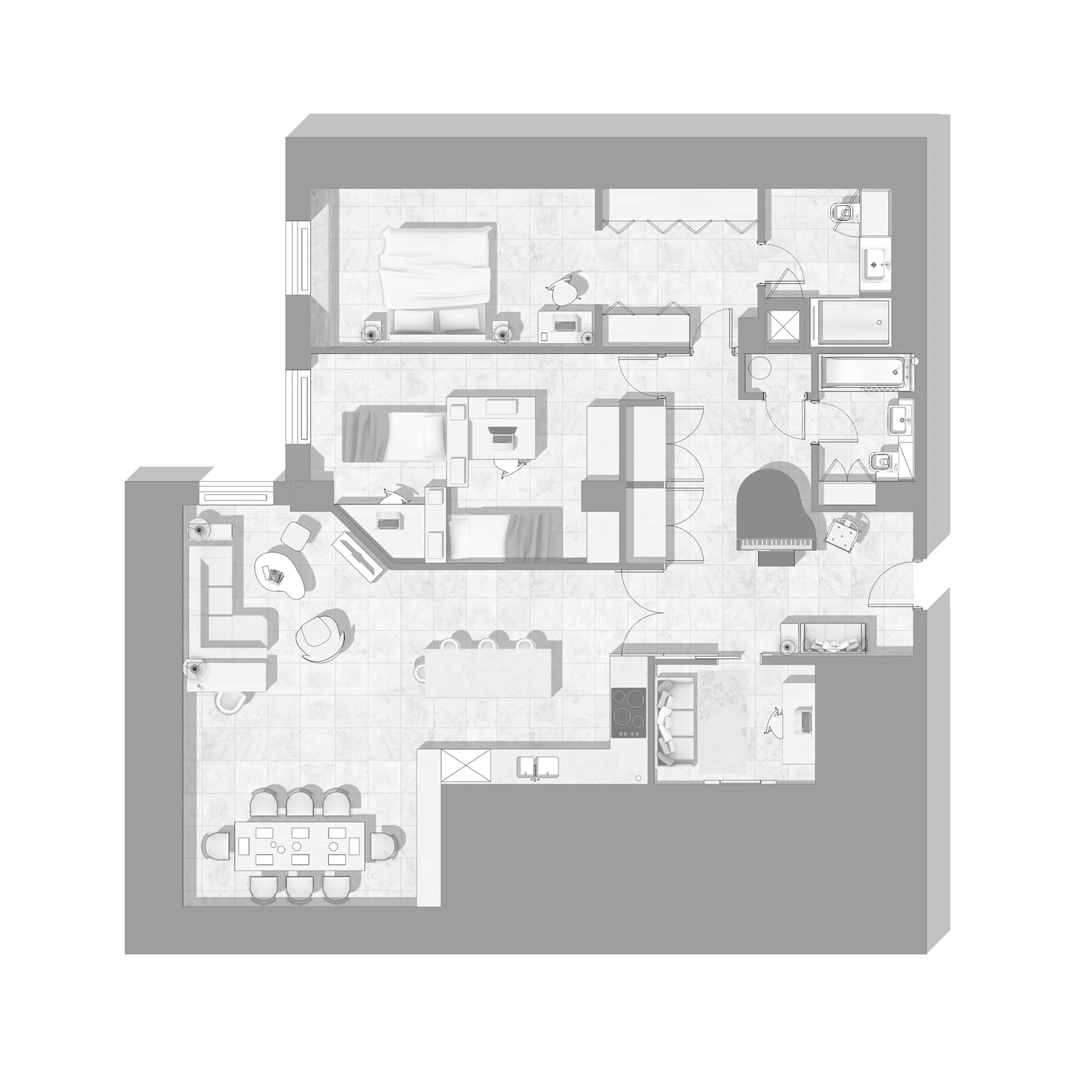 Whitehouse Apartment — palmer lunn architects