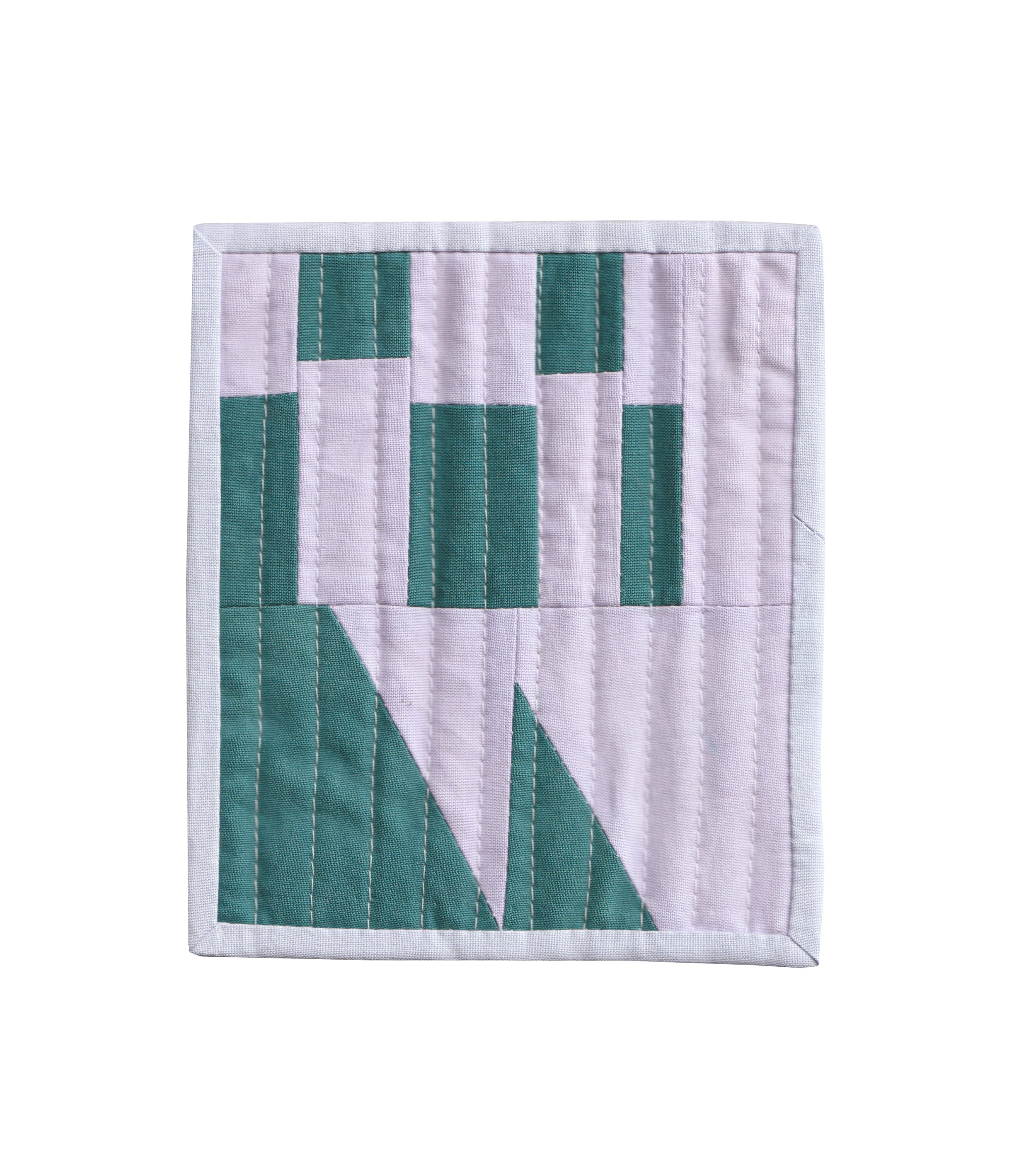  Hand-dyed quilted cotton, 2021 