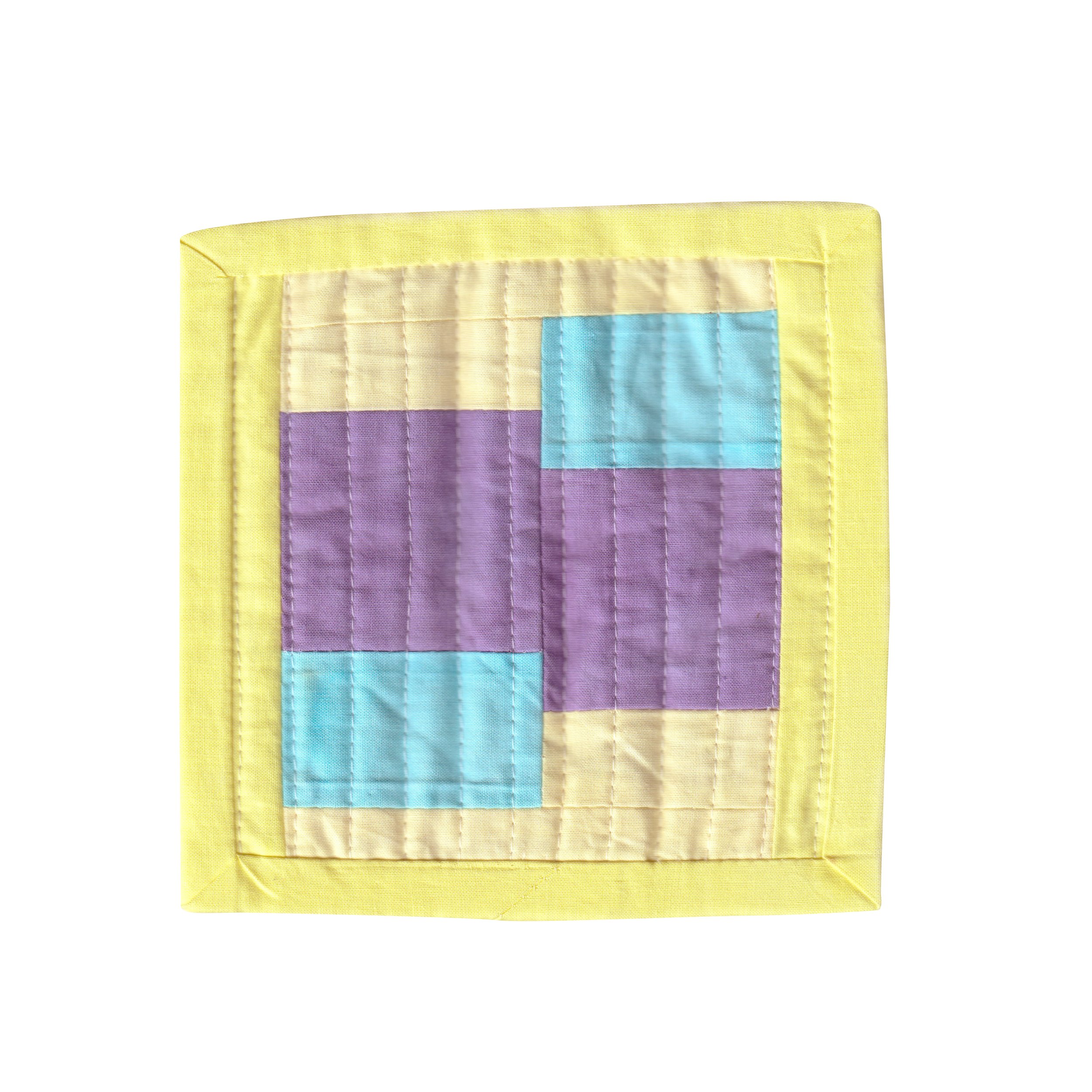  Hand-dyed quilted cotton, 2021 