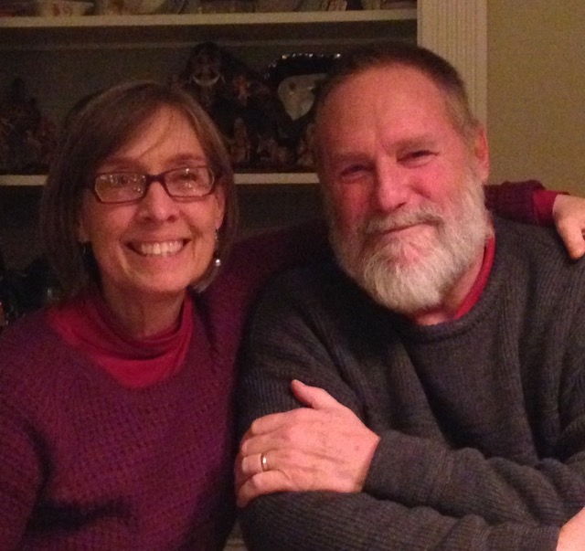 T and Rick at Christmas 
