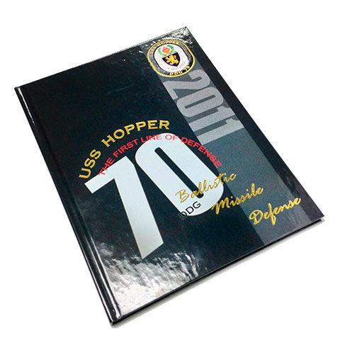 Full-Color Cover with Gold Foil and Emboss