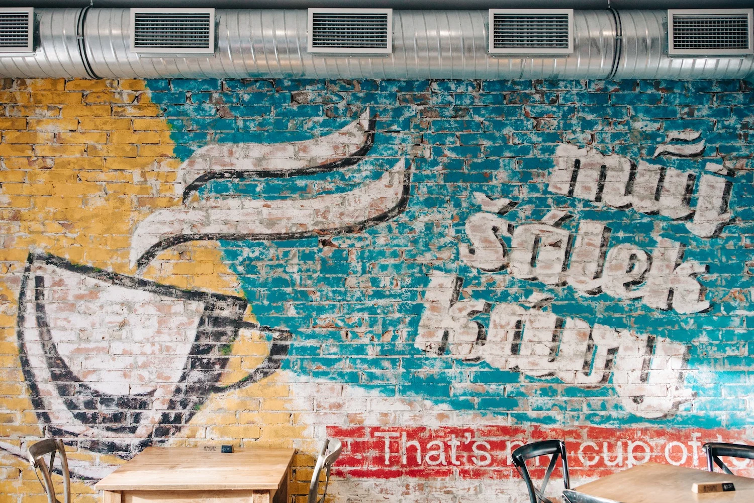 Prague local favorites: Muj salek kavy