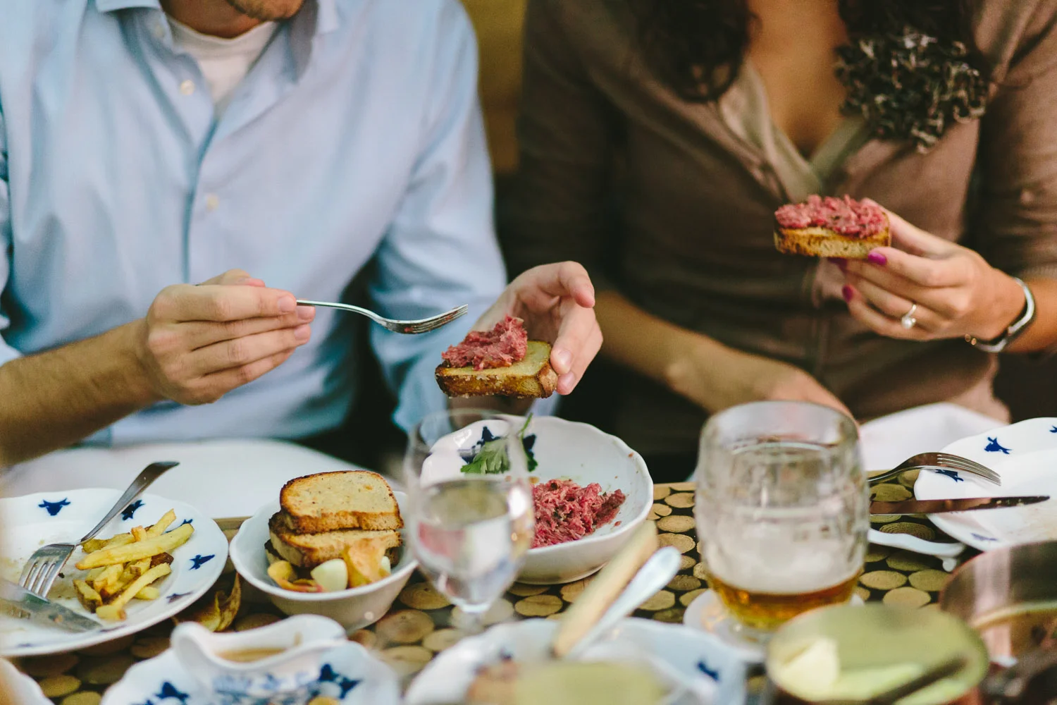 Best beef steak tartare in Prague