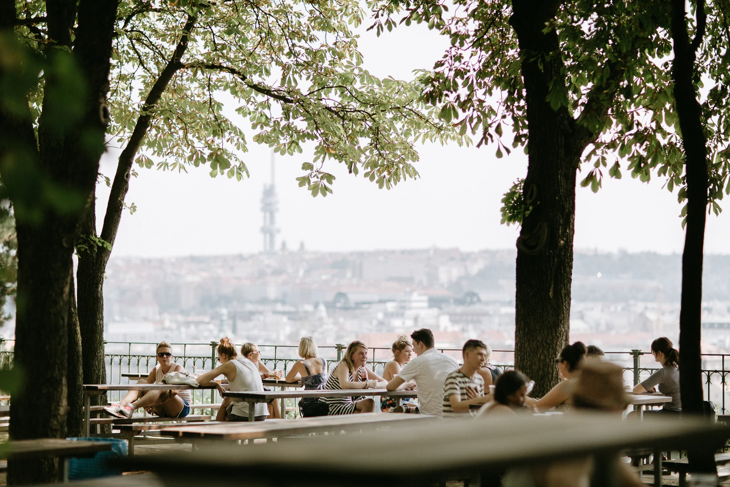 Letna district Prague