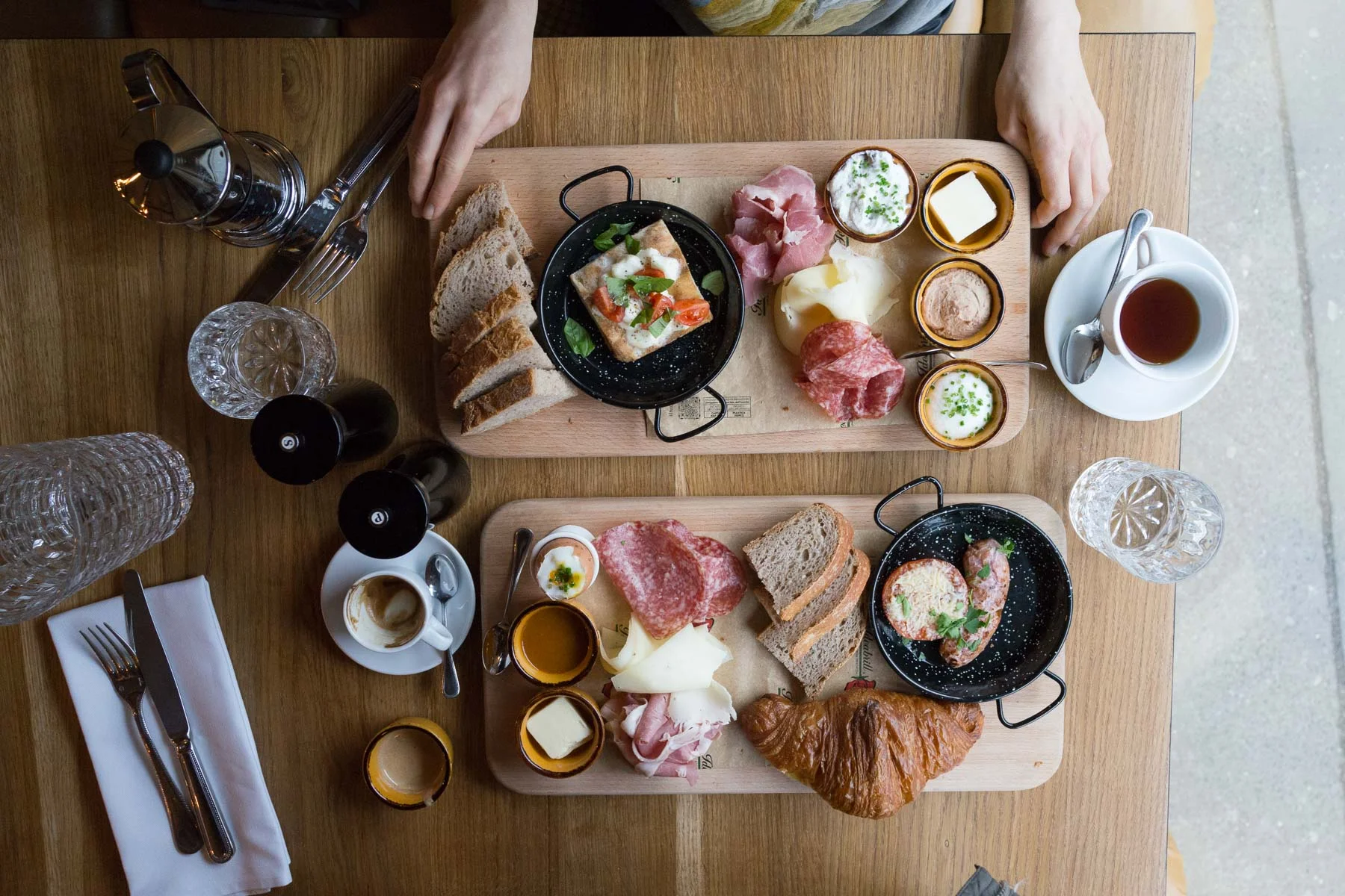 Breakfast at Bottega Linka, Prague