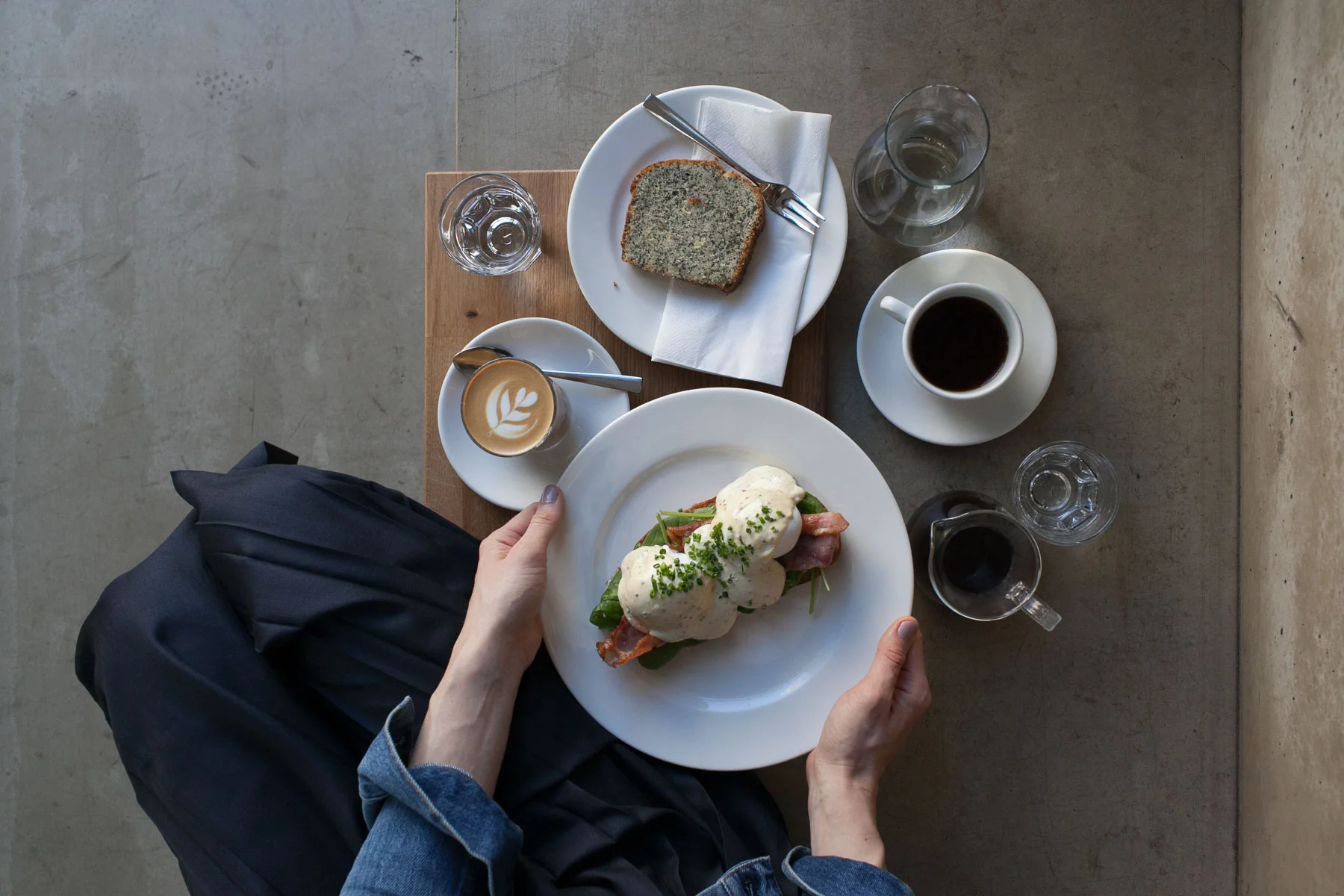 Breakfast at Kavarna Misto, Prague