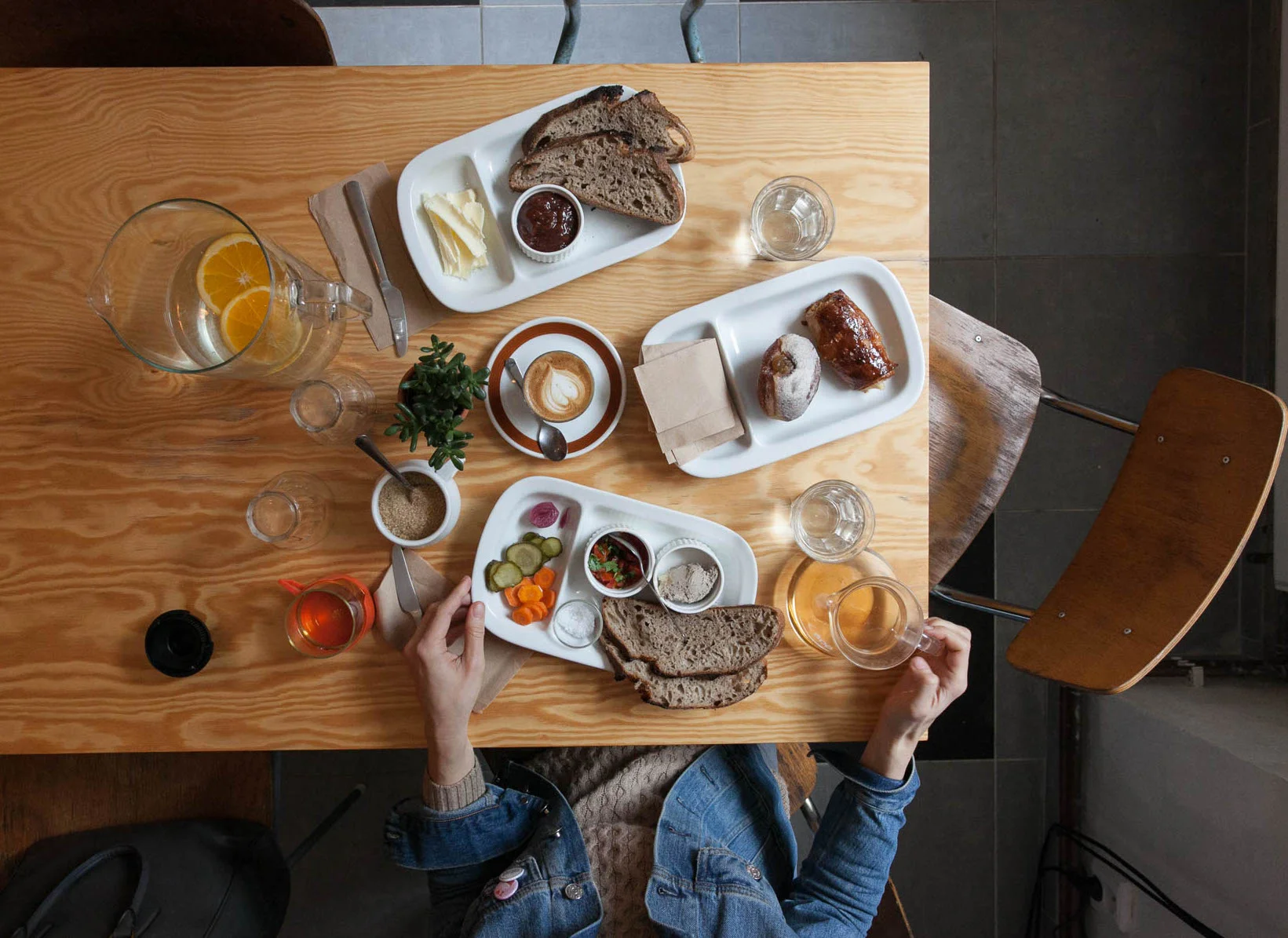 Breakfast at Praktika, Prague 