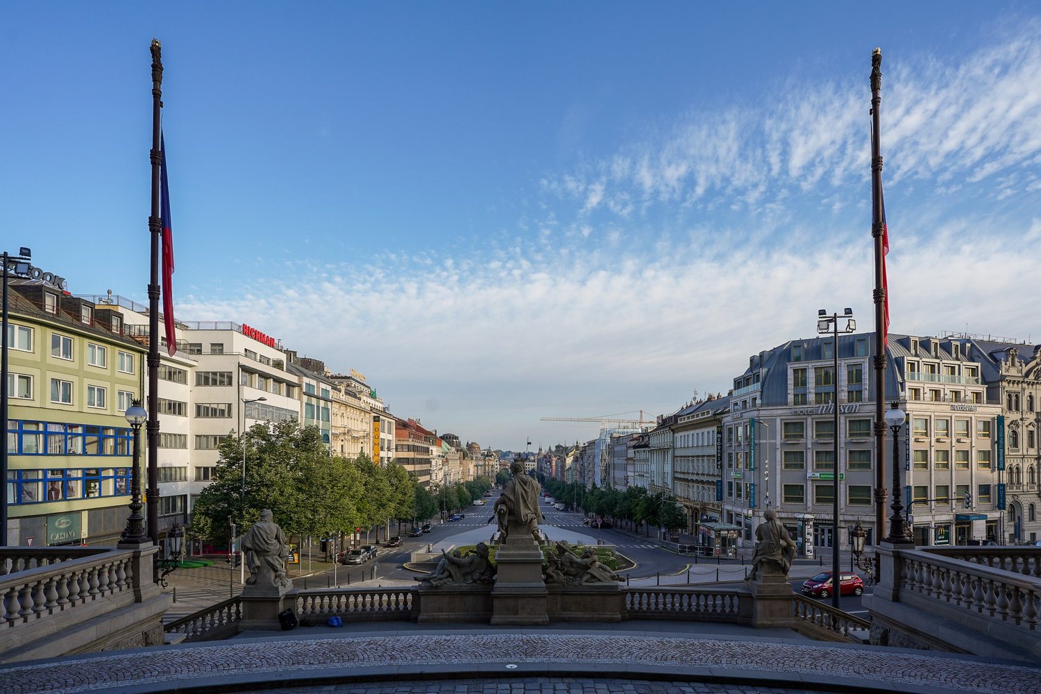 Explore Prague's Wenceslas Square and New Town
