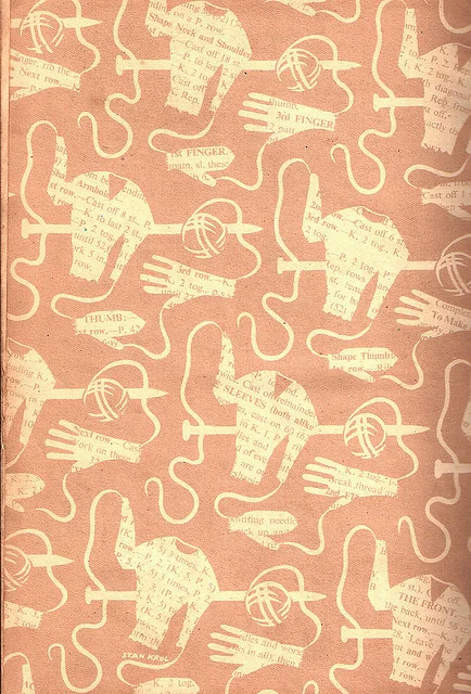 Knitting wrap
