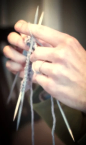 Learning to knit