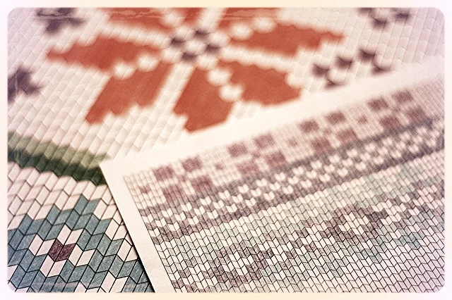 Knitting from charts 