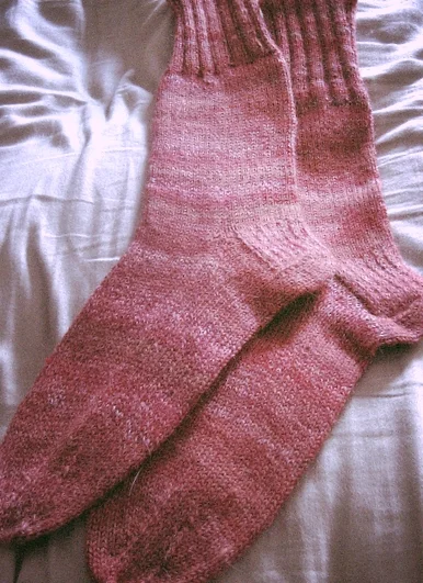 Learn to make these knitted socks in class