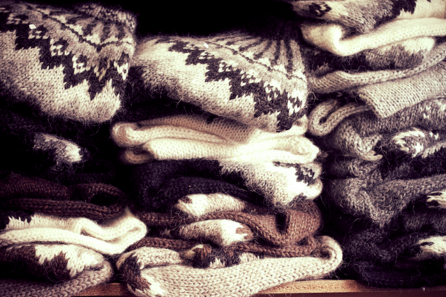 Handknit sweaters
