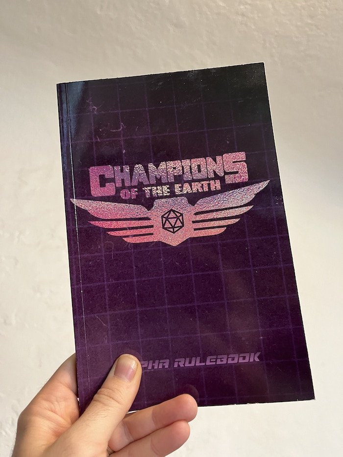 The show ran for 30 episodes and even spawned a real actual book I helped Collin Kelly write and publish after it funded on Kickstarter. The game now exists in the wild, but it was a bumpy and expensive learning experience in bringing a physical boo
