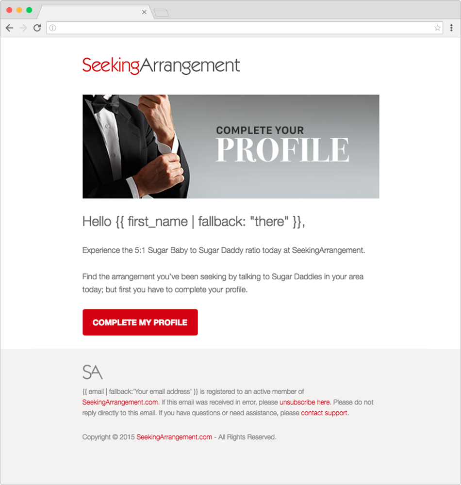 SA - Email - Upgrade 2