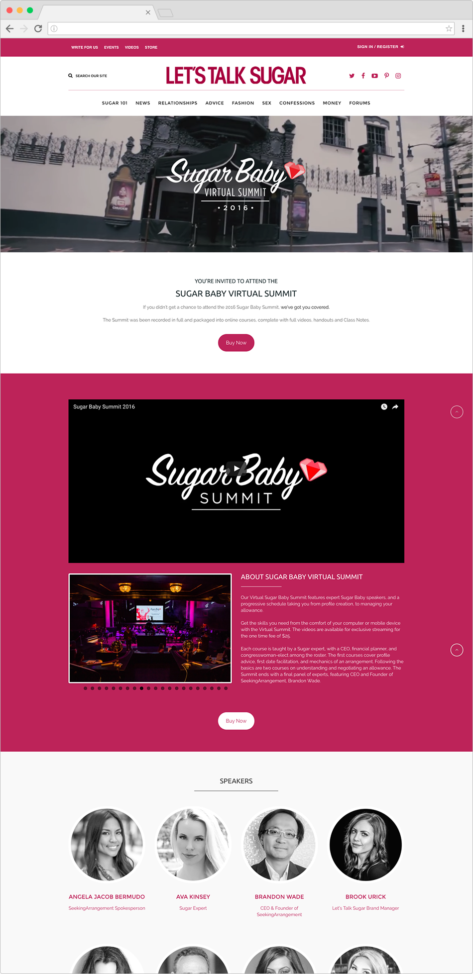 Sugar Baby Virtual Summit