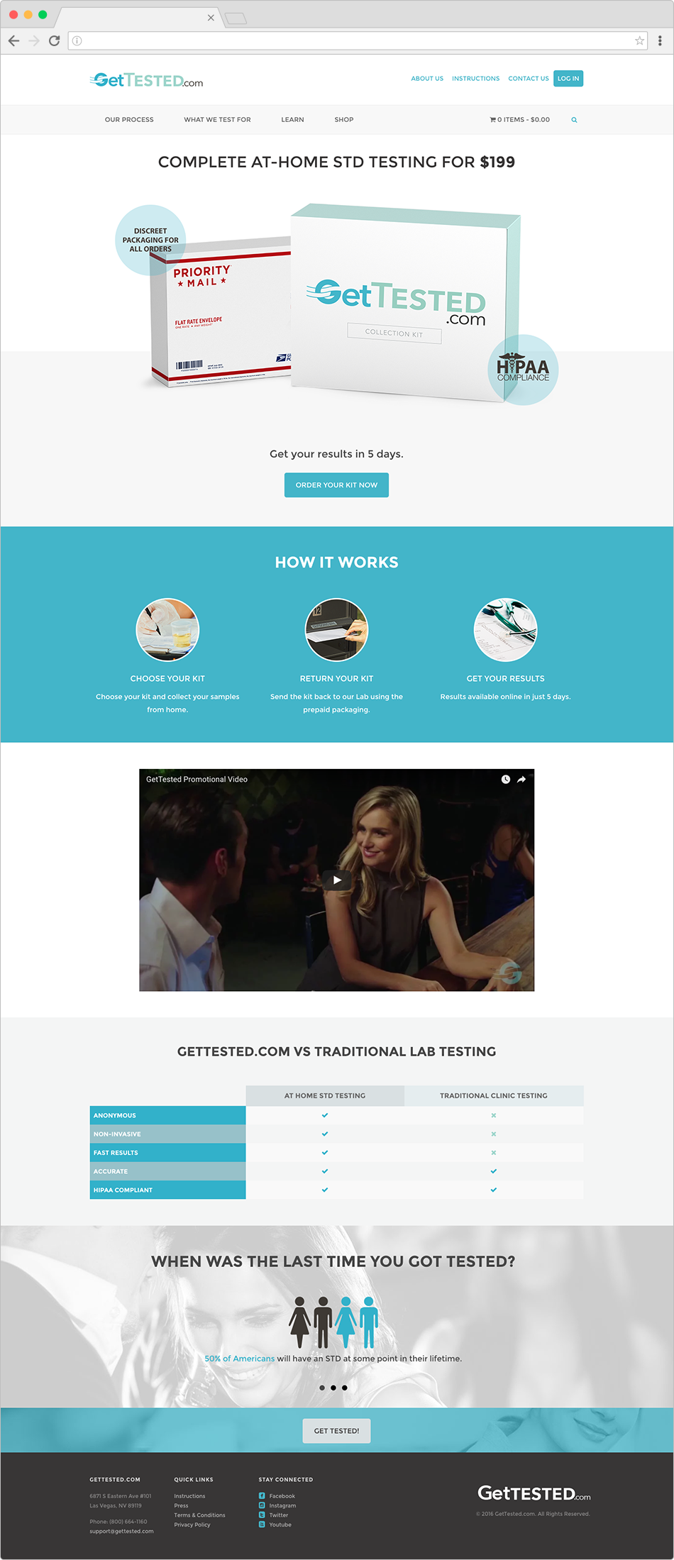 Original Launch Website