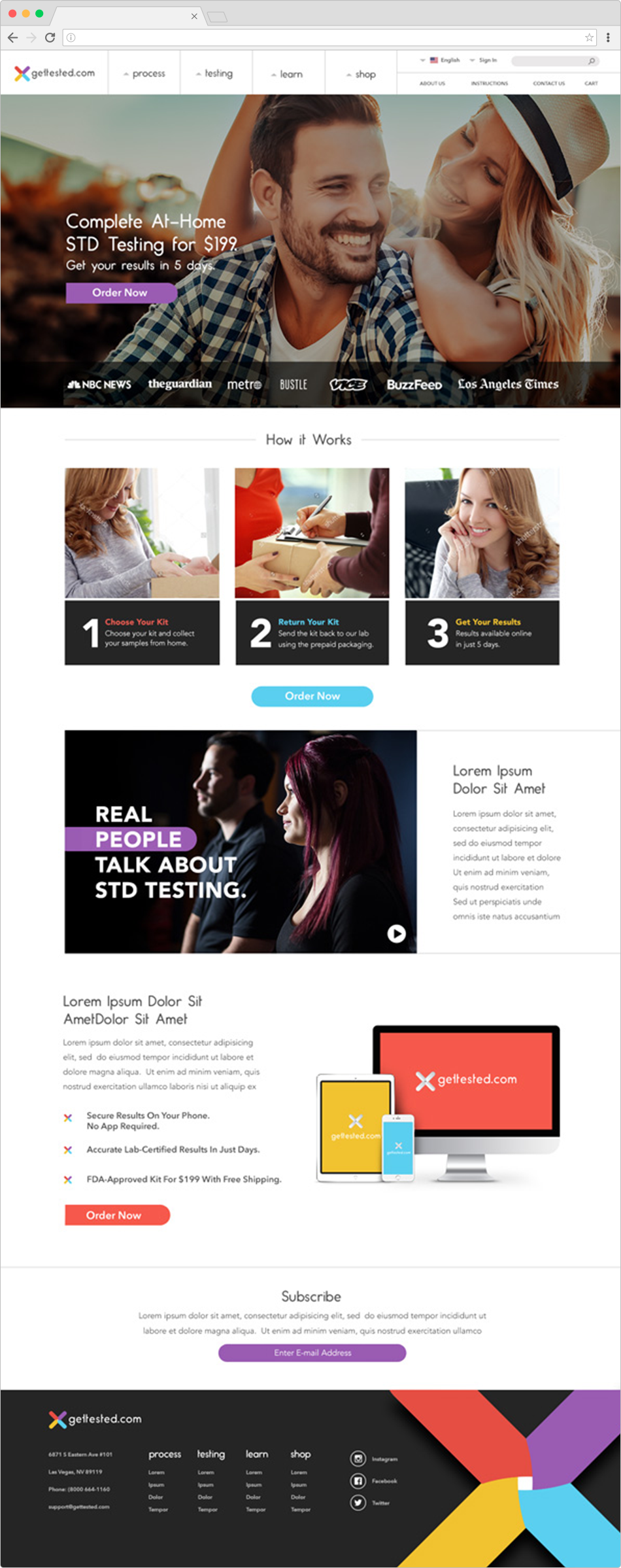 Rebranded Website