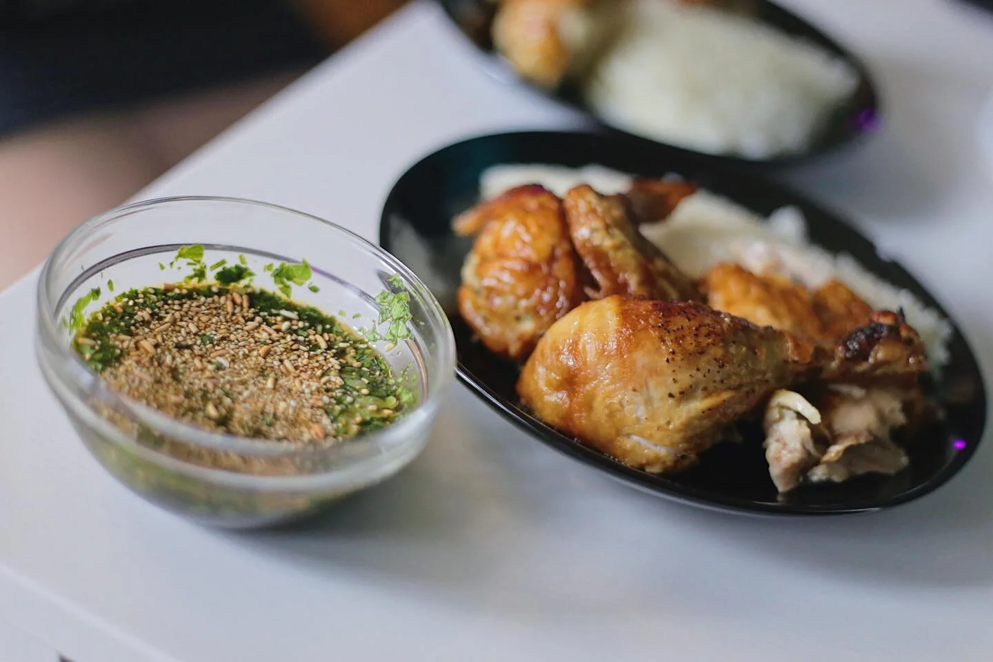 Highlight of this meal wasn’t the juicy rotisserie chicken. It was the bomb waterfall sauce @marydotcom whipped up... and maybe the sticky rice I had actually done a decent job with!
-
#food #foodporn #foodtravel #foodphotography #eatmunchies #