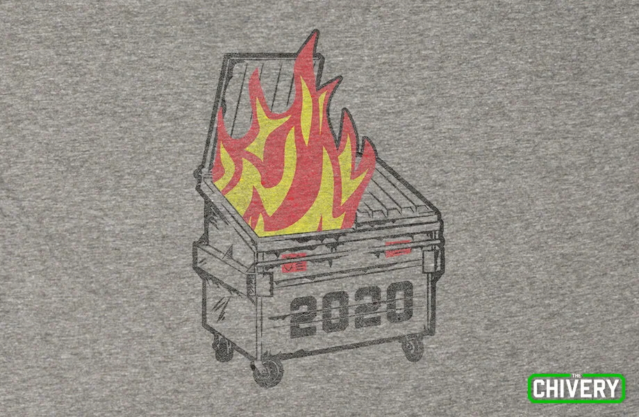 Dumpster Fire 2020 - Tee Detail