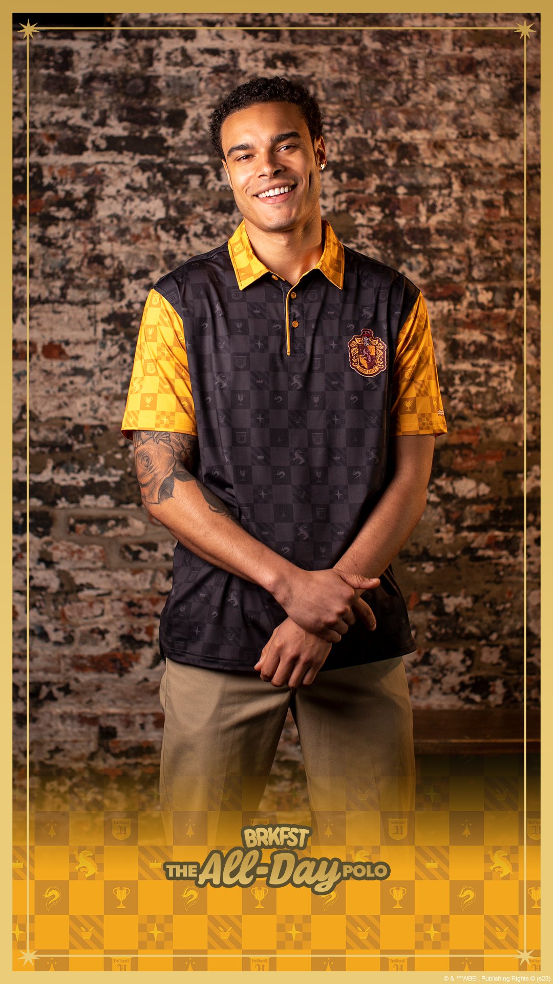 BRKFST - Harry Potter - House Polos - Launch Story_Hufflepuff.jpg