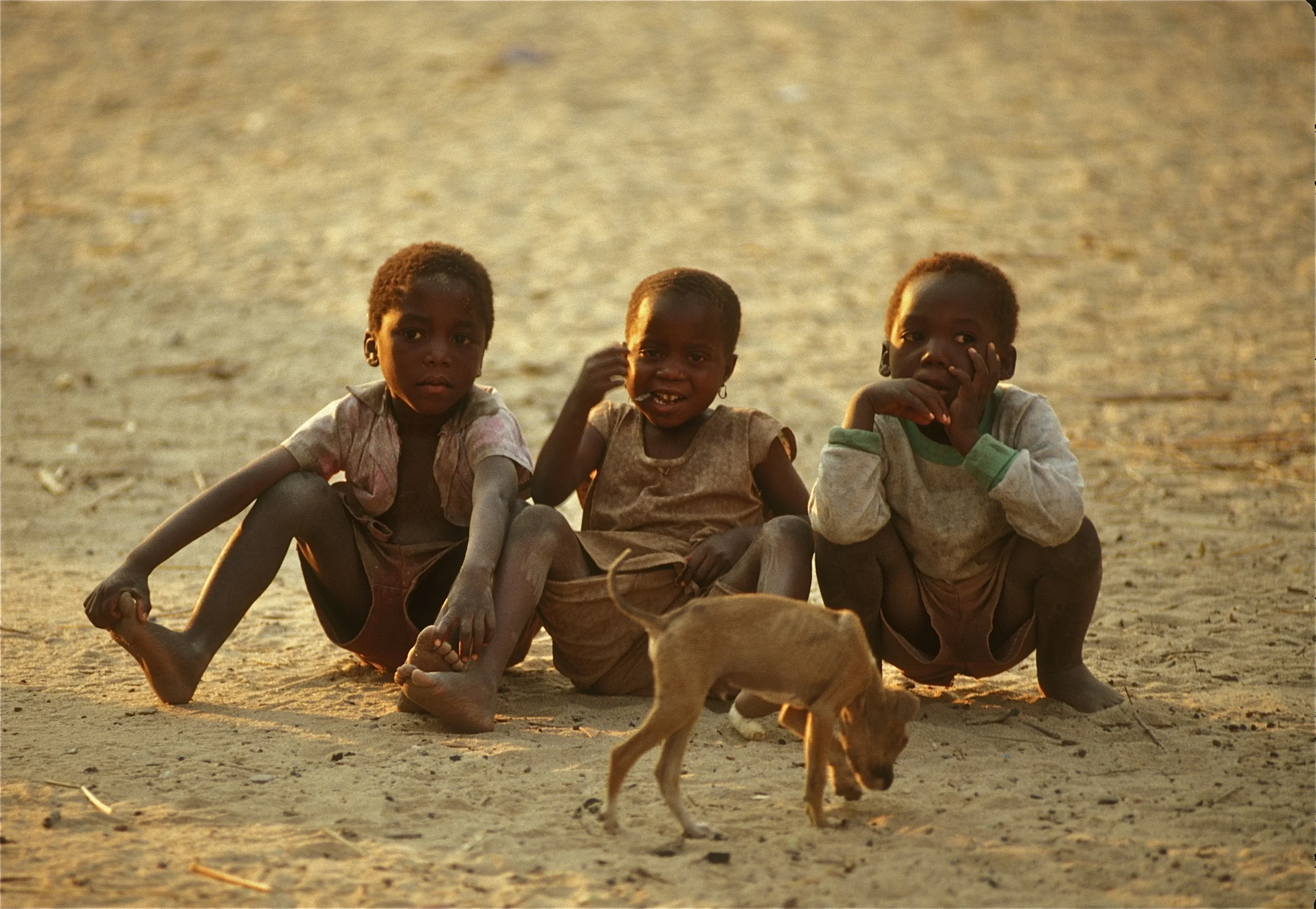 THREE CHILDREN, ZIMBABWE .jpg