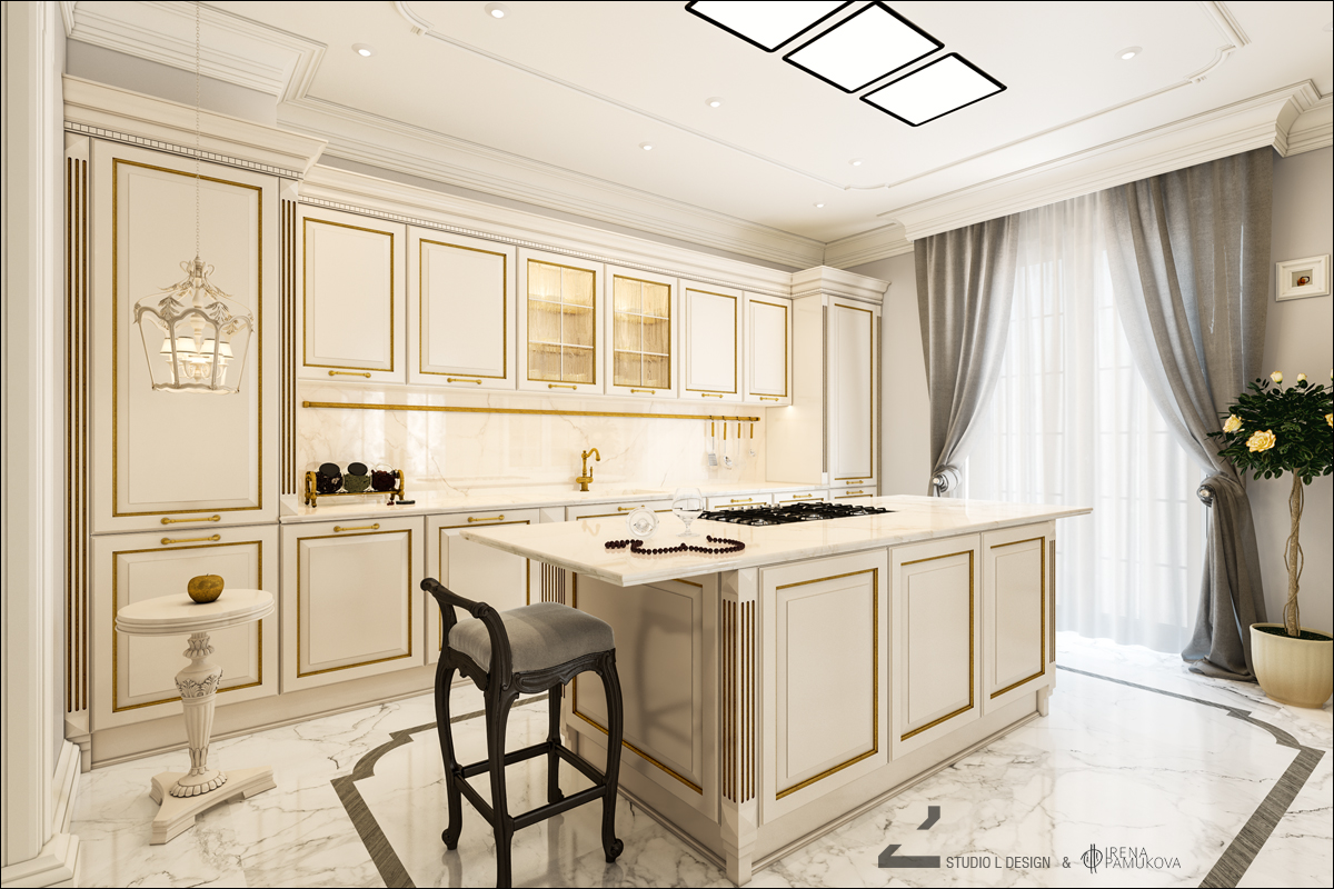 BAROQUE KITCHEN INTERIOR DESIGN