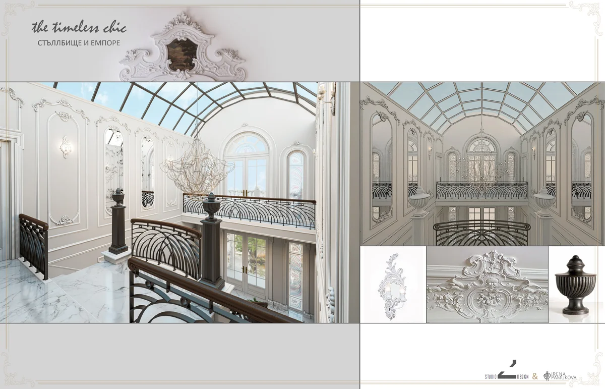 luxury baroque style villa
