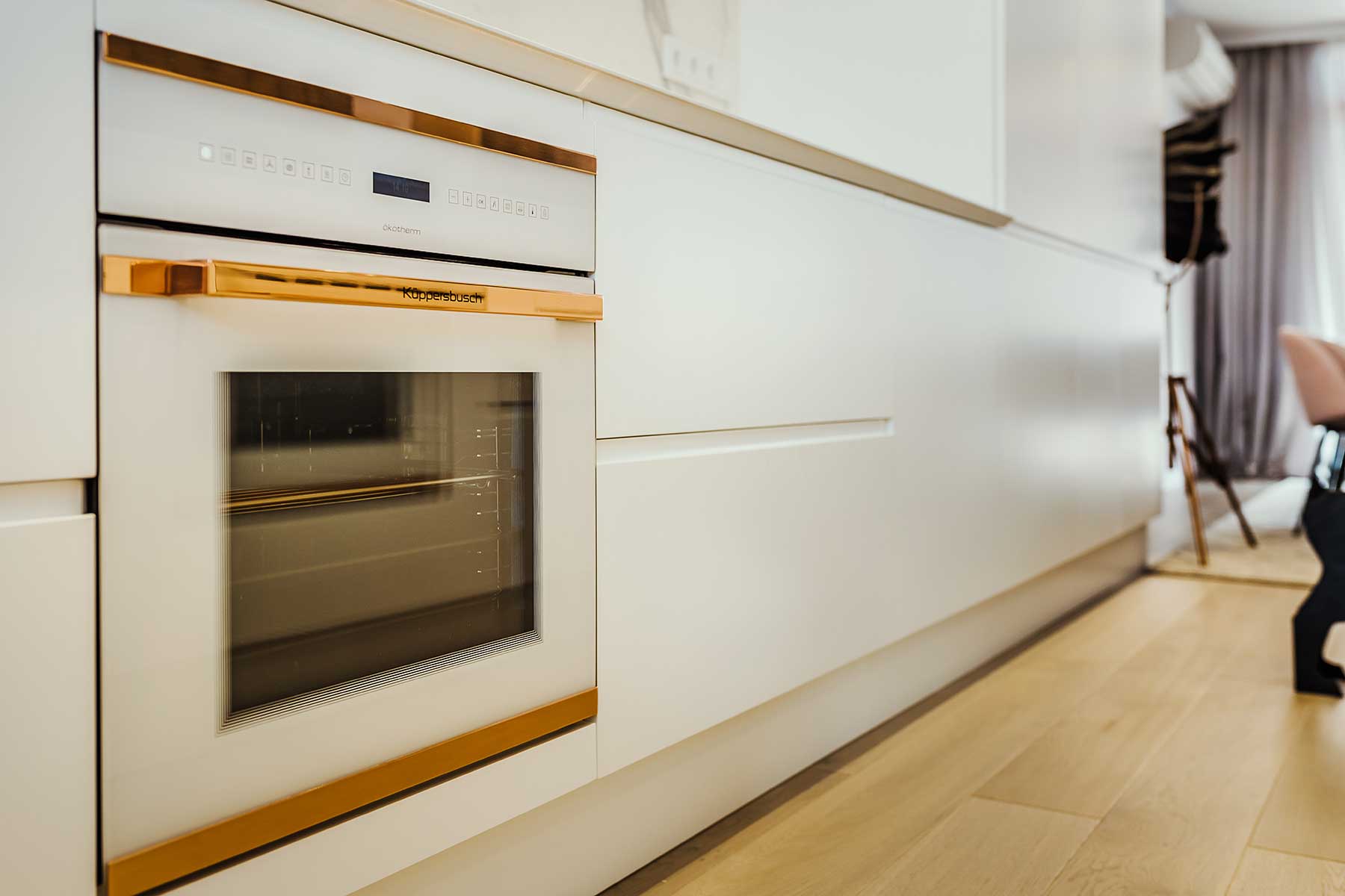 White kitchen design