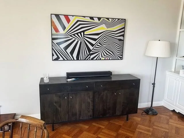 @samsung #frametv TV when you want it, picture frame when you dont! One of our most popular products to install, we specialize in doing custom installs. No matter where you want it, we can make it look like it was meant to be there! #ManCave #mancave