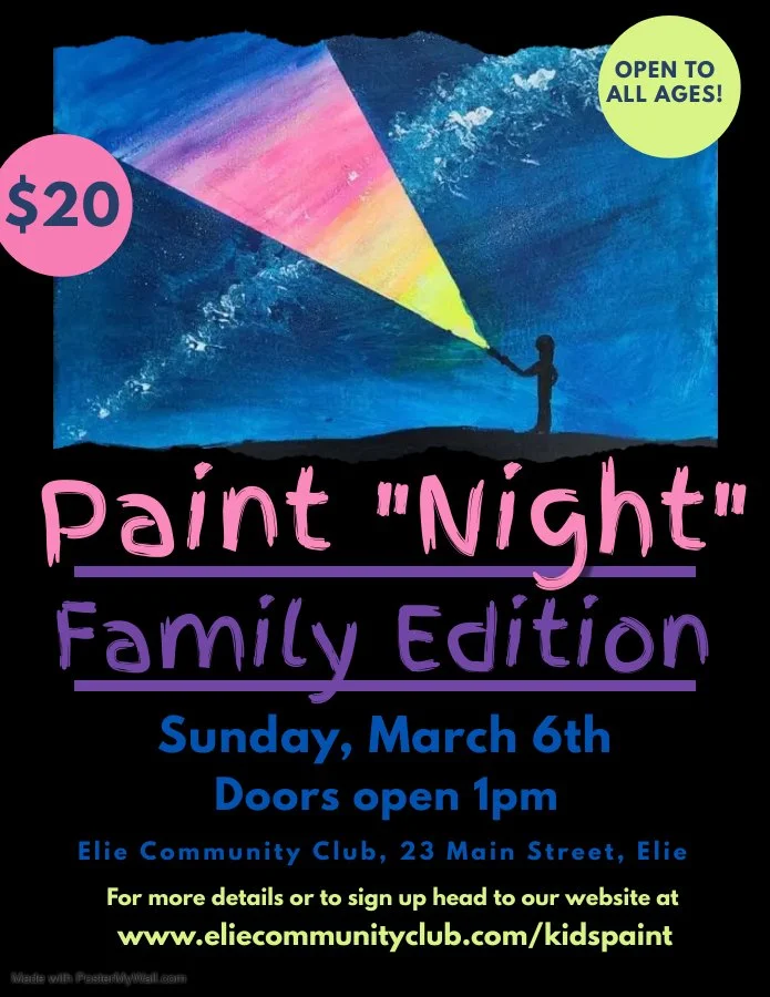 Kids Paint "Night" — Elie Community Club