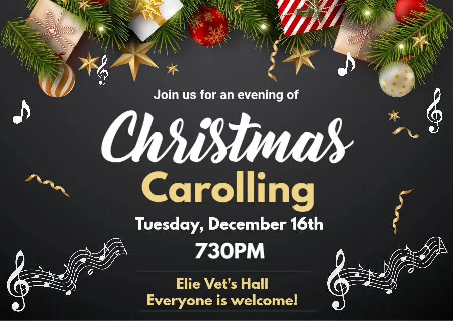 Caroling with the ECC