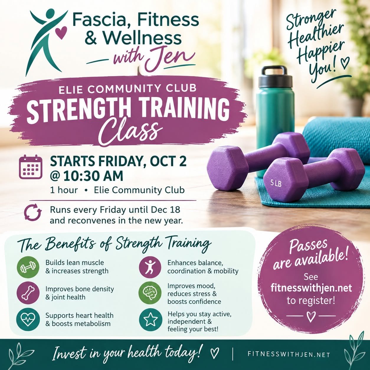 Fitness with Jen-Strength Training