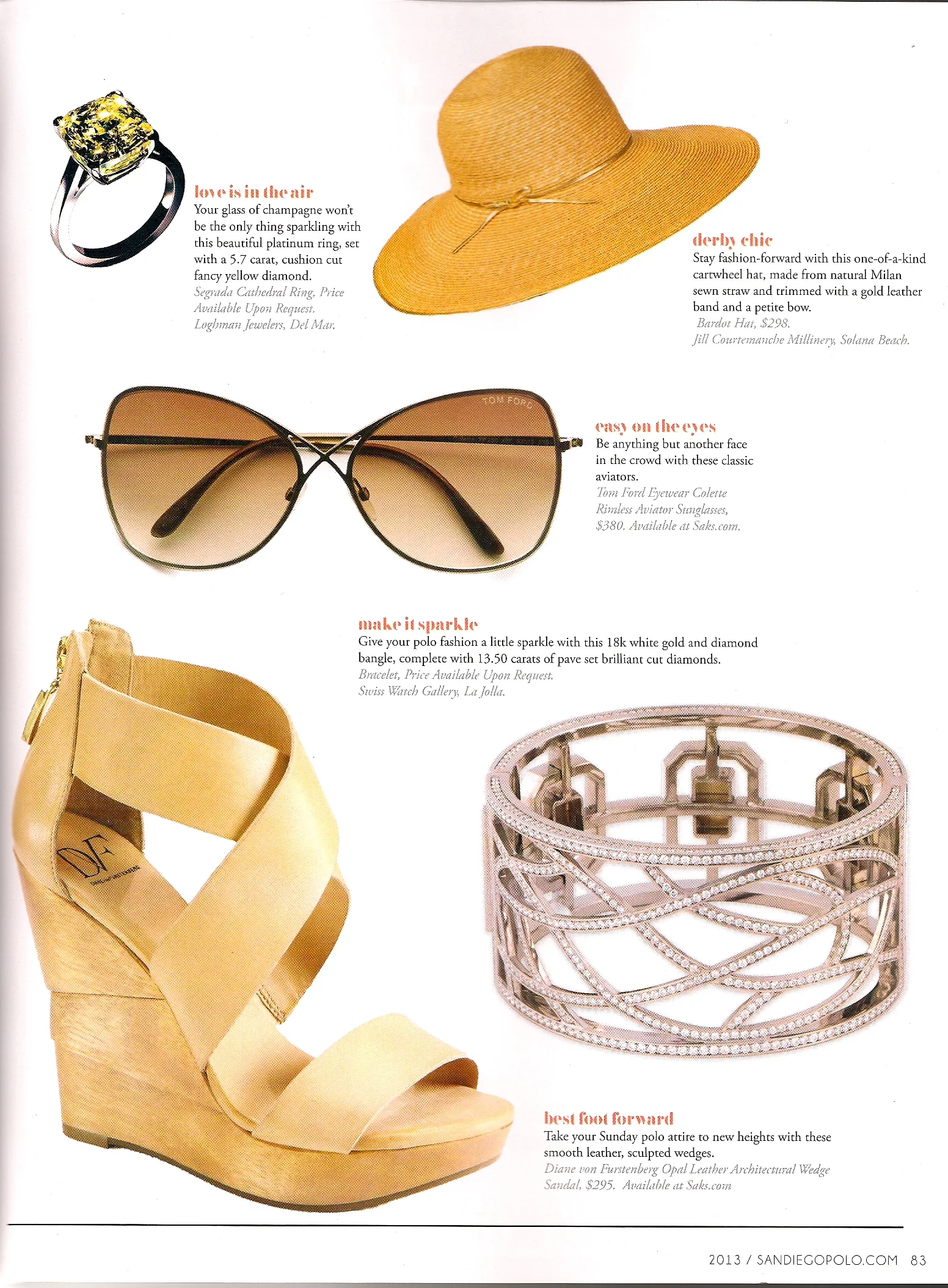San Diego Polo Magazine / Summer 2013