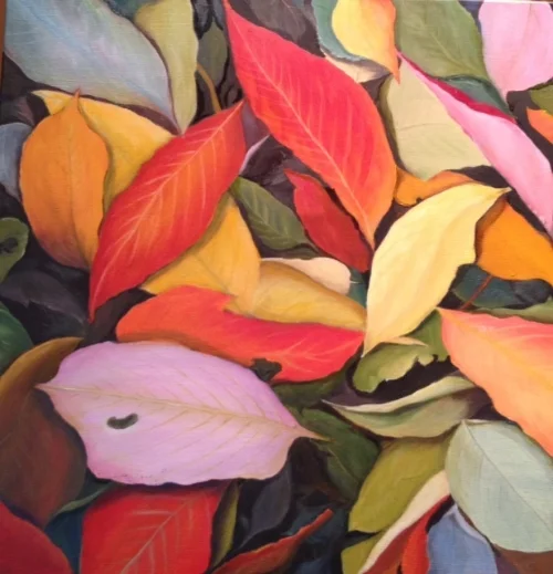 The Autumn Leaves Of Red And Gold