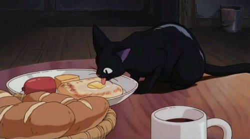 Jiji the cat from Kiki's Delivery Service